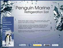 Tablet Screenshot of penguinmarine.com
